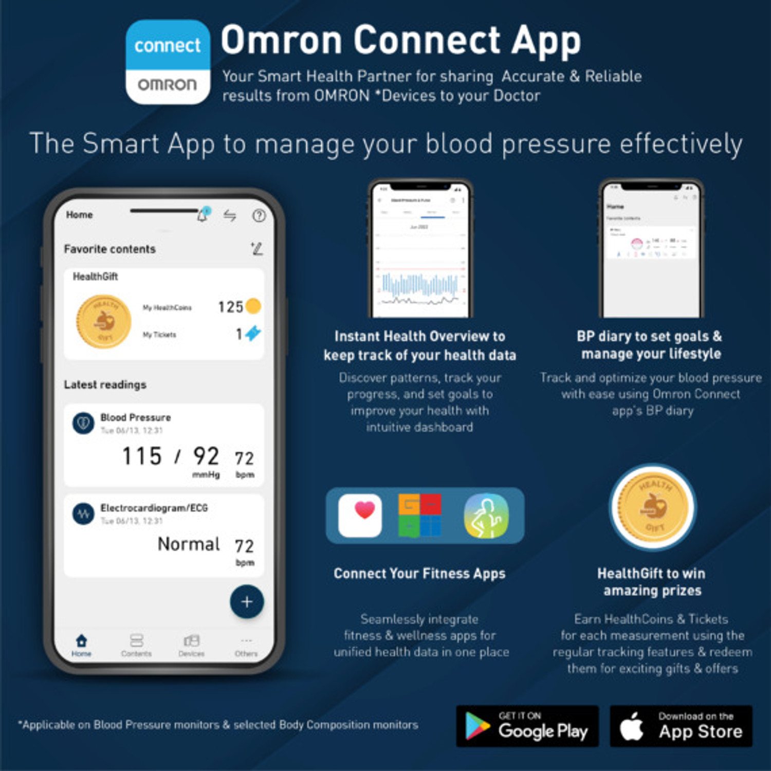 Image of OMRON 7141t with adapter 7141t Bp Monitor