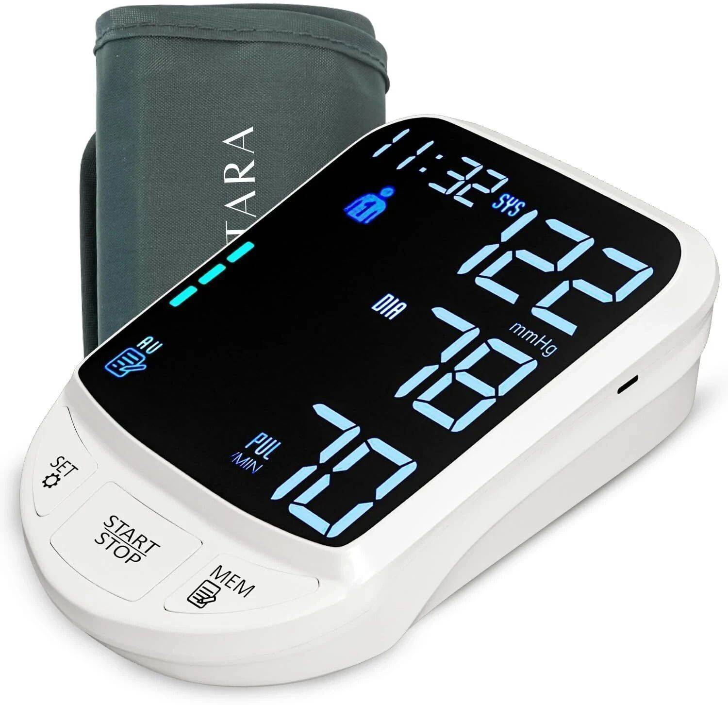 AGEasy Automatic Digital Blood Pressure Machine USB Type C / Batt