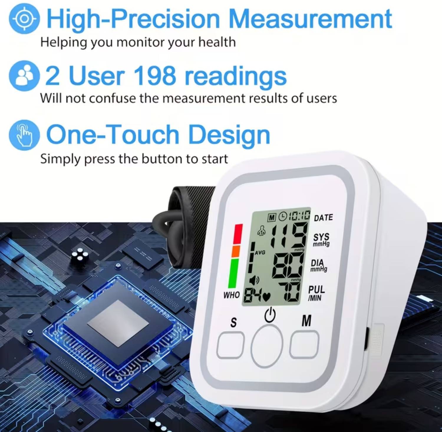 Balson AK-555 BP Monitor with AK-33 Glucose Monitor - Image 5