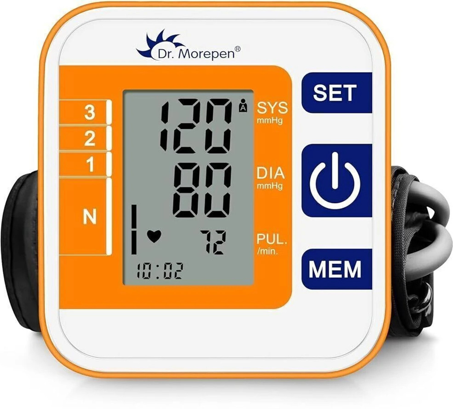 Image of Dr. Morepen BP 14 Fully Automatic Digital Blood Pressure Monitor with USB Compatibility BP 14 Bp Monitor