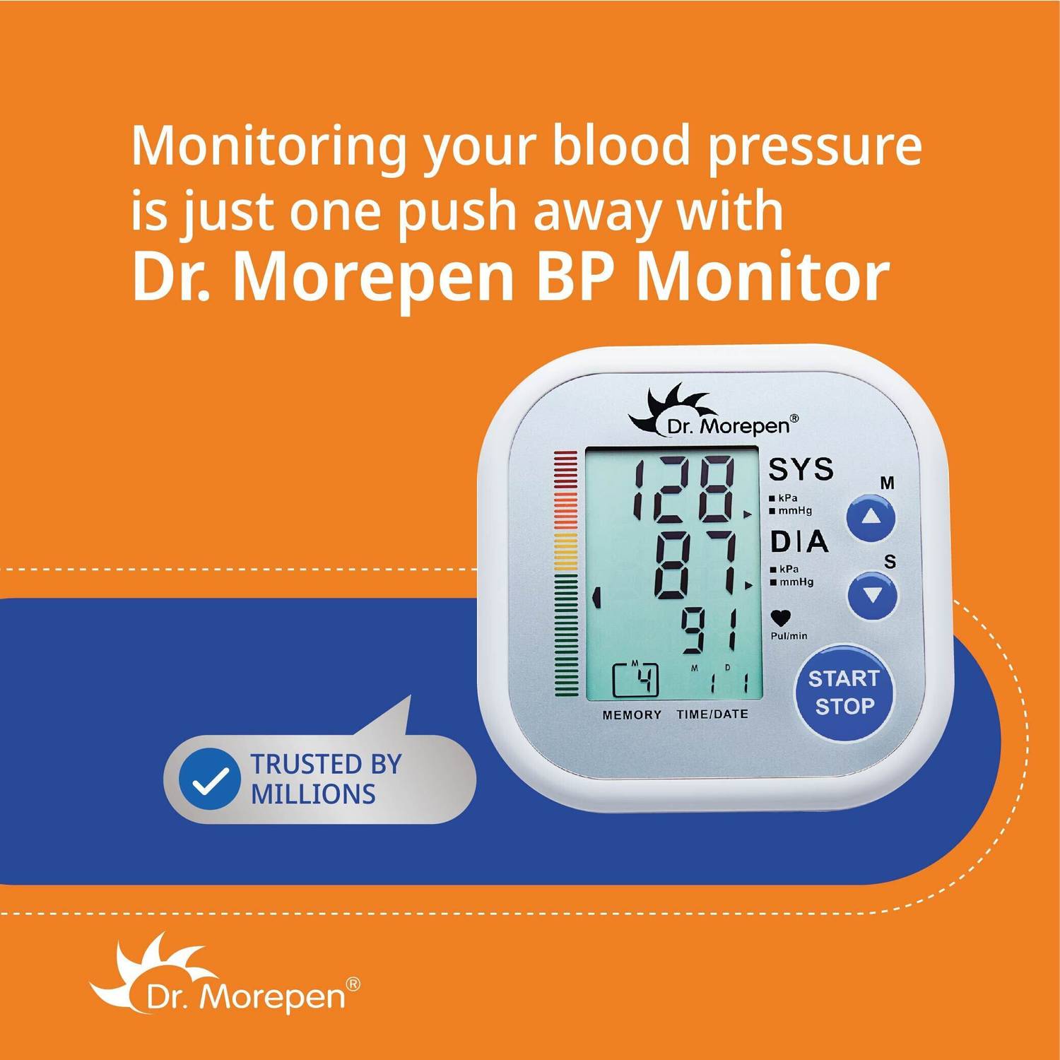 Dr. Morepen BP02 Blood Pressure Monitor - Image 3