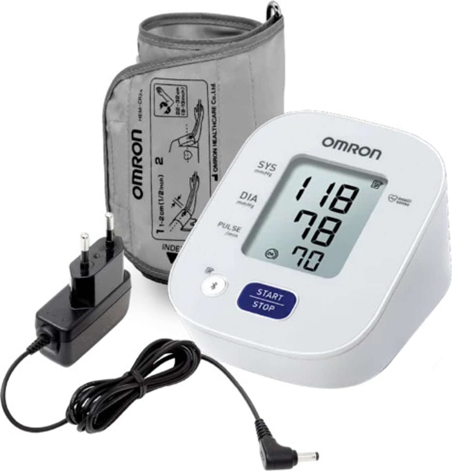 Image of OMRON 7141t with adapter 7141t Bp Monitor