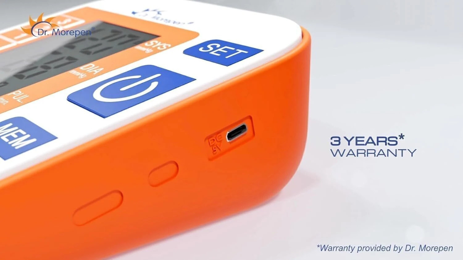 Image of Dr. Morepen BP 14 Fully Automatic Digital Blood Pressure Monitor with USB Compatibility BP 14 Bp Monitor