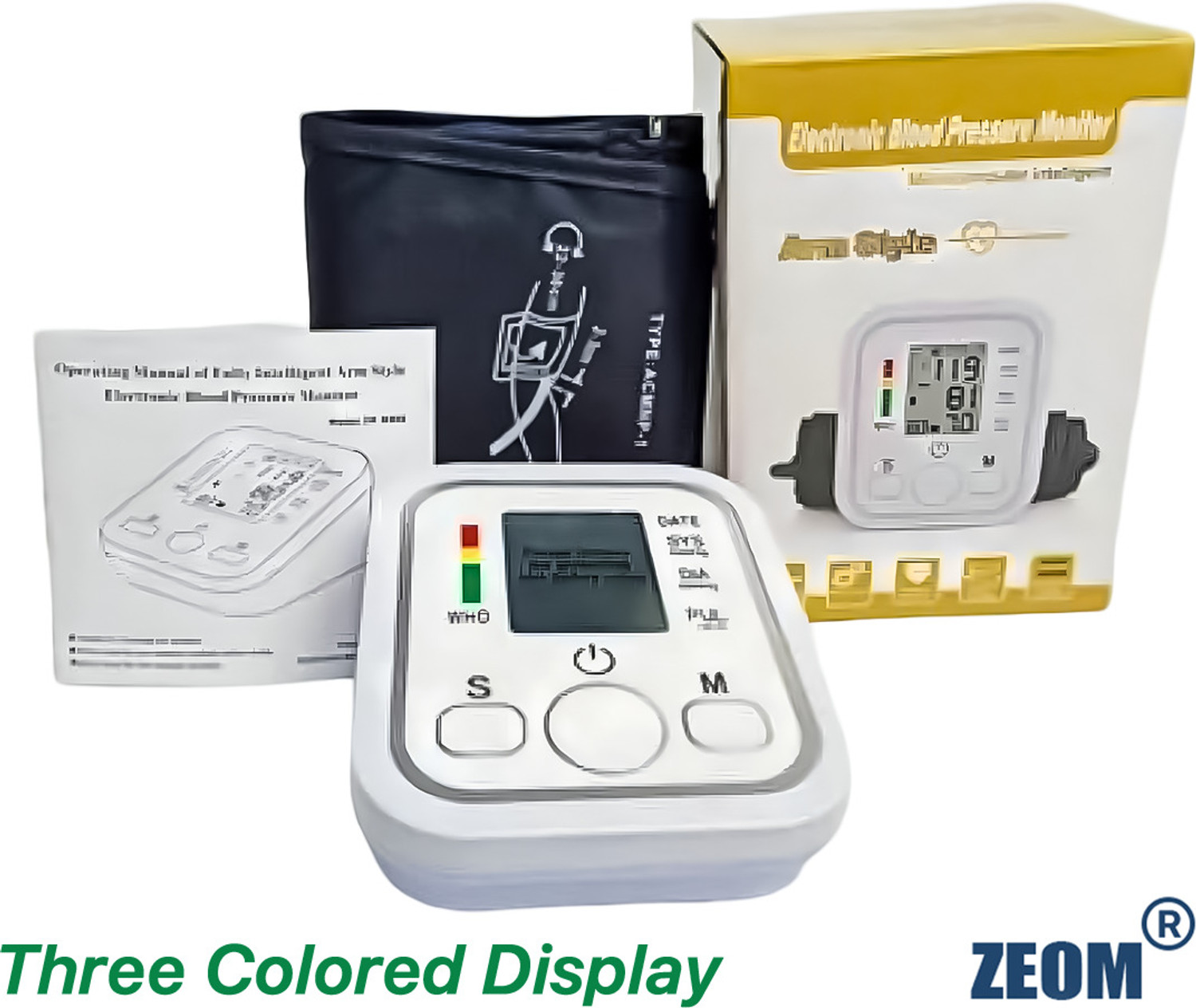 Image of Zeom Upper Arm Electronic BP Machine - Automatic Measurement, LCD Display Bp Monitor