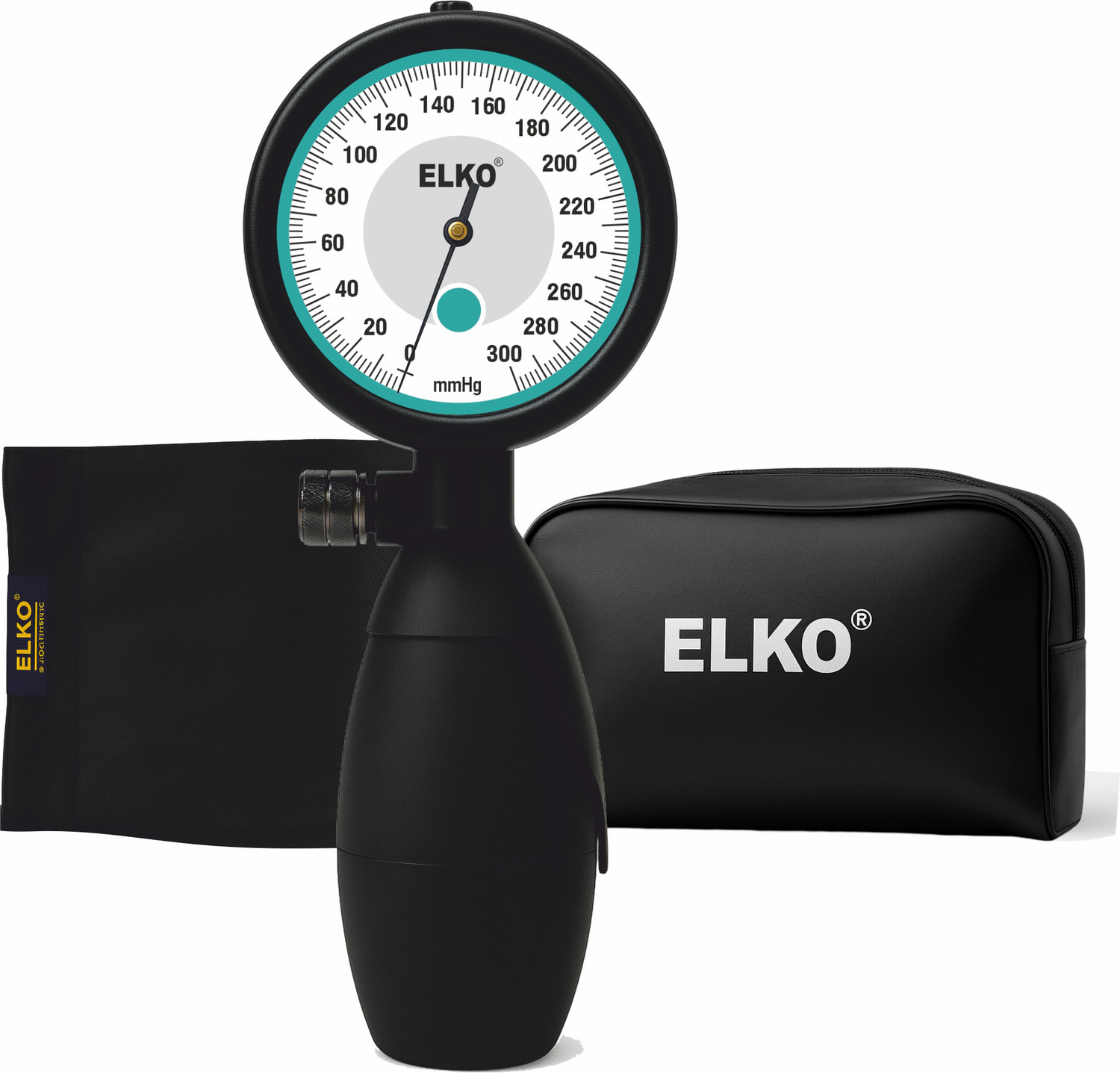 Image of ELKO EL-420 Palm Type Aneroid Sphygmomanometer Bp Monitor
