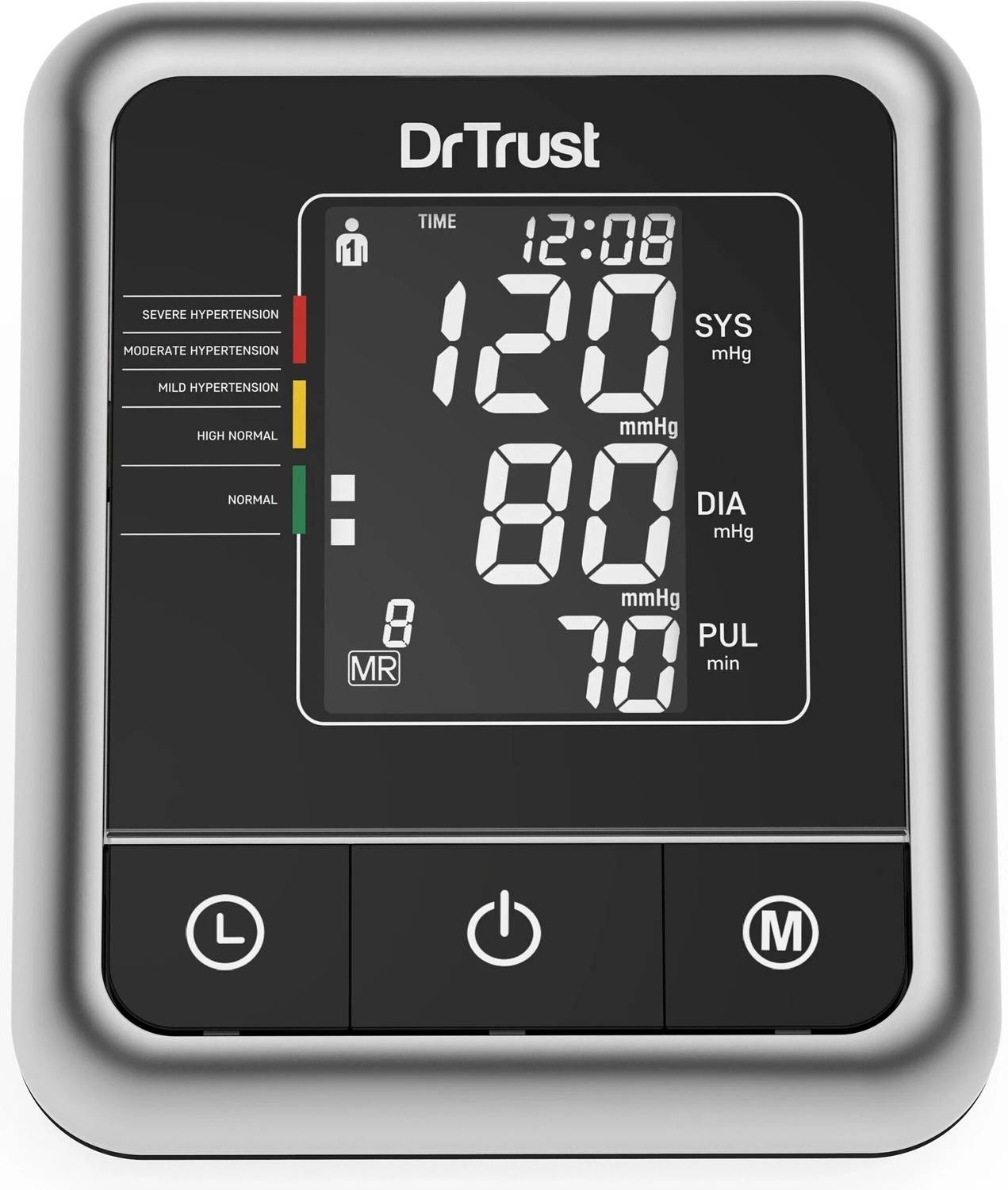 Dr Trust (USA) Fully Automatic A-One Galaxy Digital Blood Pressure Monitor Machine. Bp Monitor