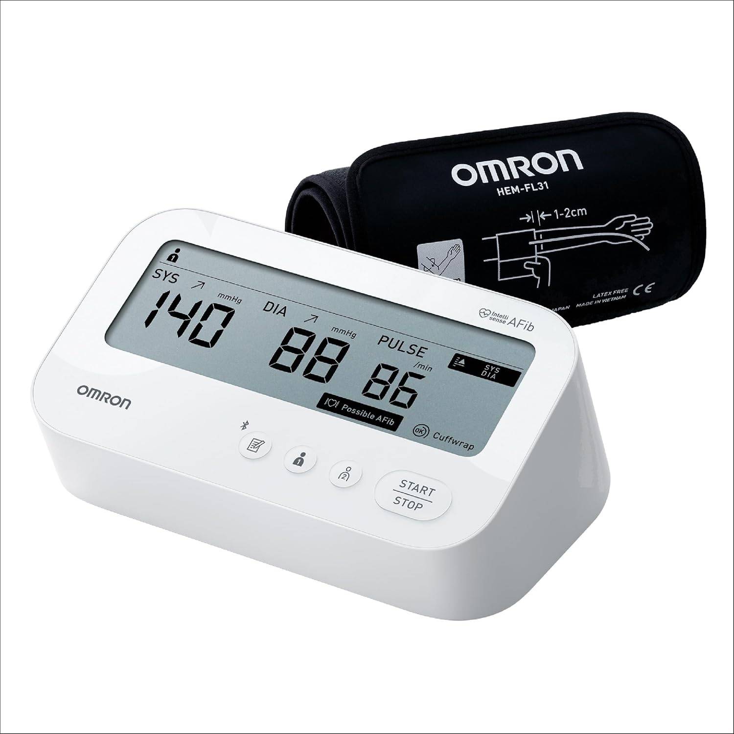 OMRON HEM-7194T1 Digital BP Monitor with AFib Detection