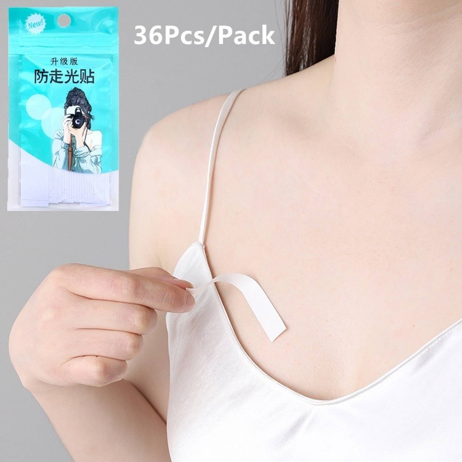 bratap Fashion Tape Double Sided Body Clothing Bra Strip ( 36 PCS ) Accessory Tape Dot