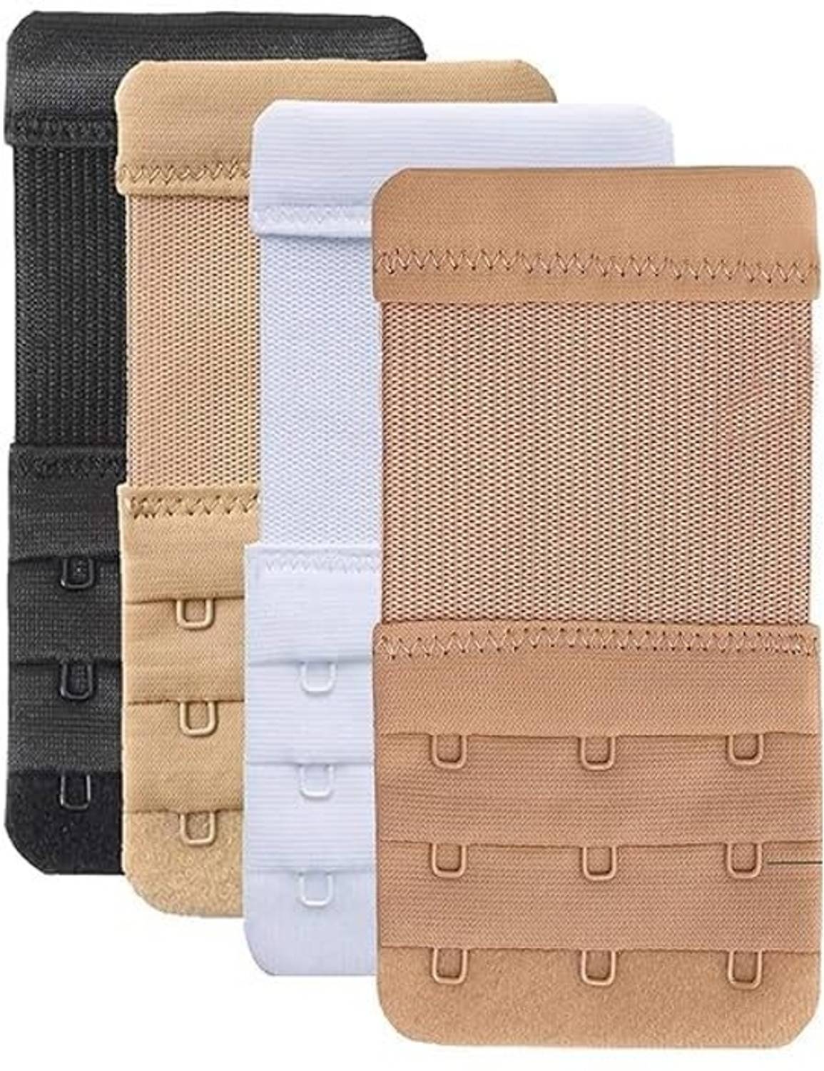Body Safe Women's 3 Hook Bra Extender Hook Extender