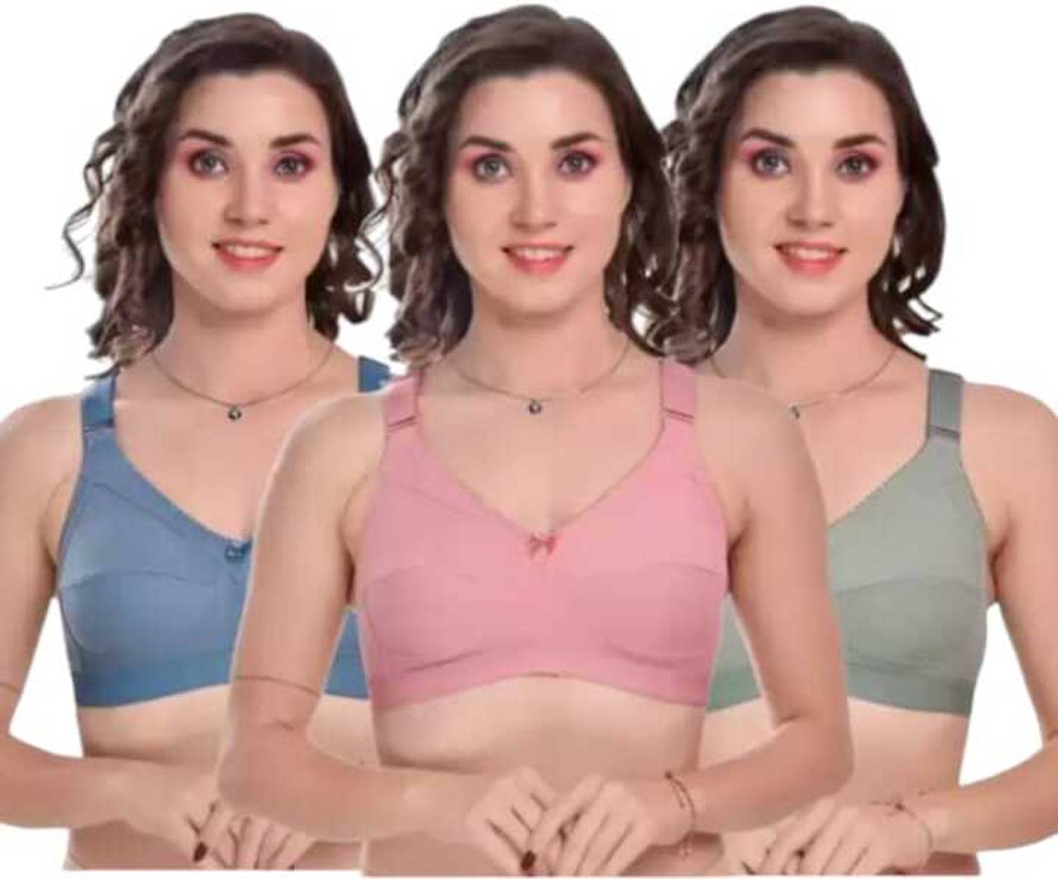 AGE18 Women Full Coverage Non Padded Bra