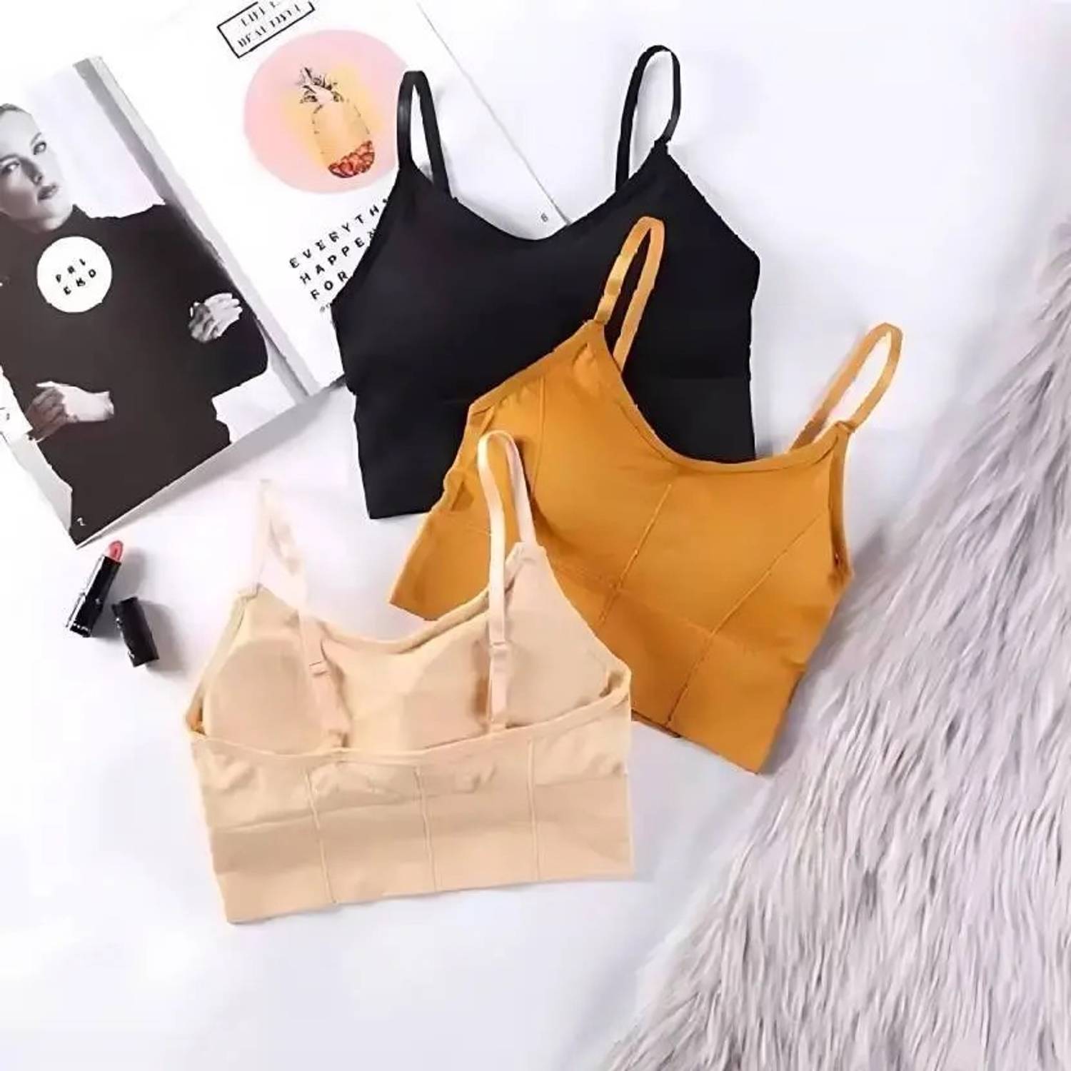 CALBONE Unique Design Women Everyday Lightly Padded Bra