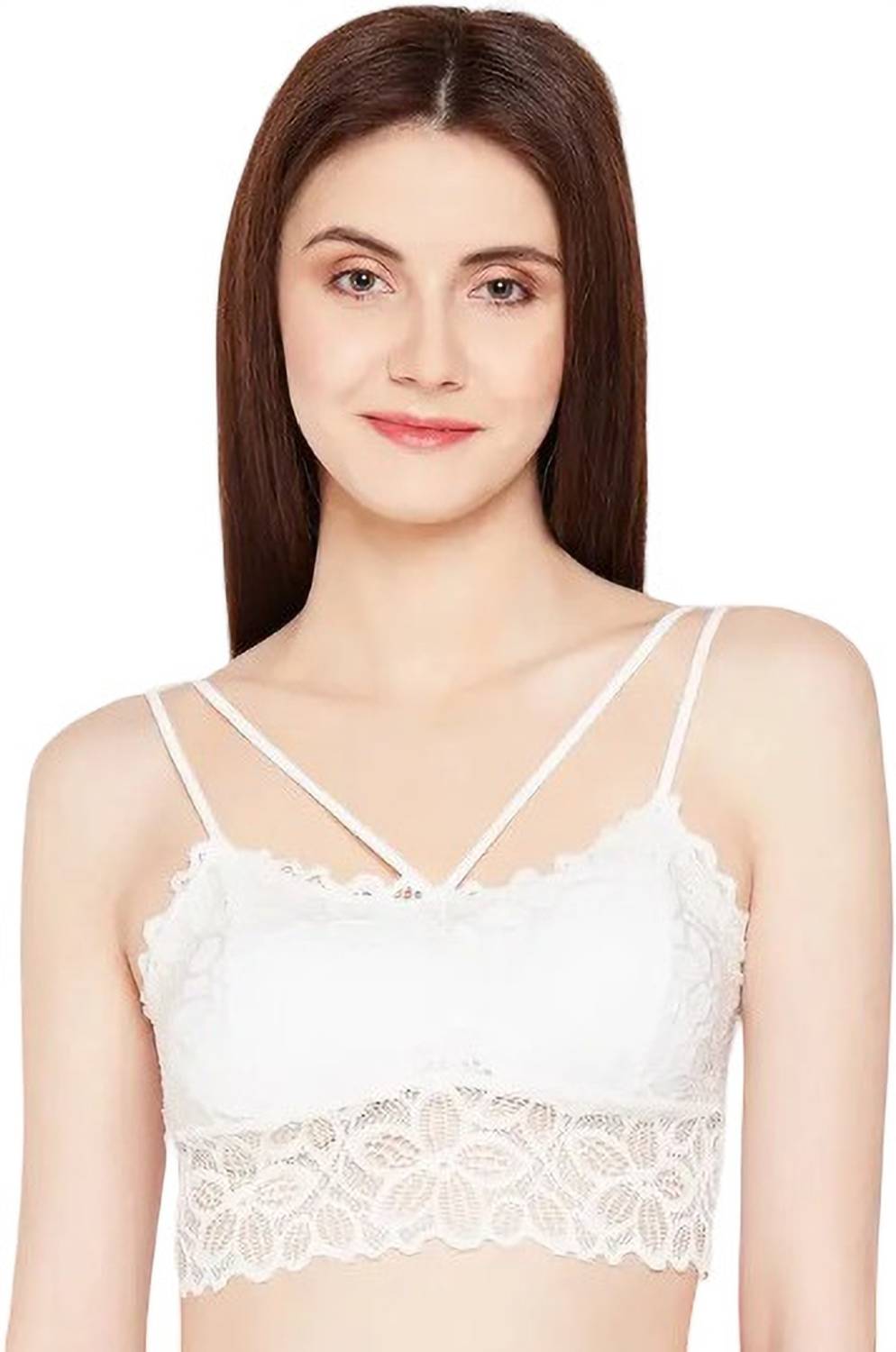 Bestmoon Women front cross and stylish padde bra Women Bralette Lightly Padded Bra