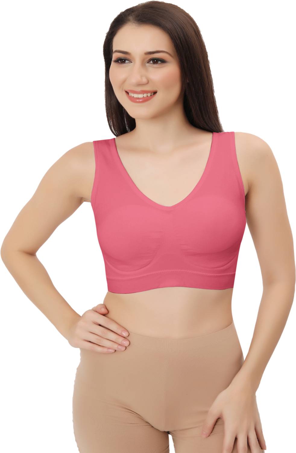 Bella Voste Women's Ultimate Comfort Bra|Sports & Yoga Breathable Bra|Everyday Comfort Women Sports Lightly Padded Bra
