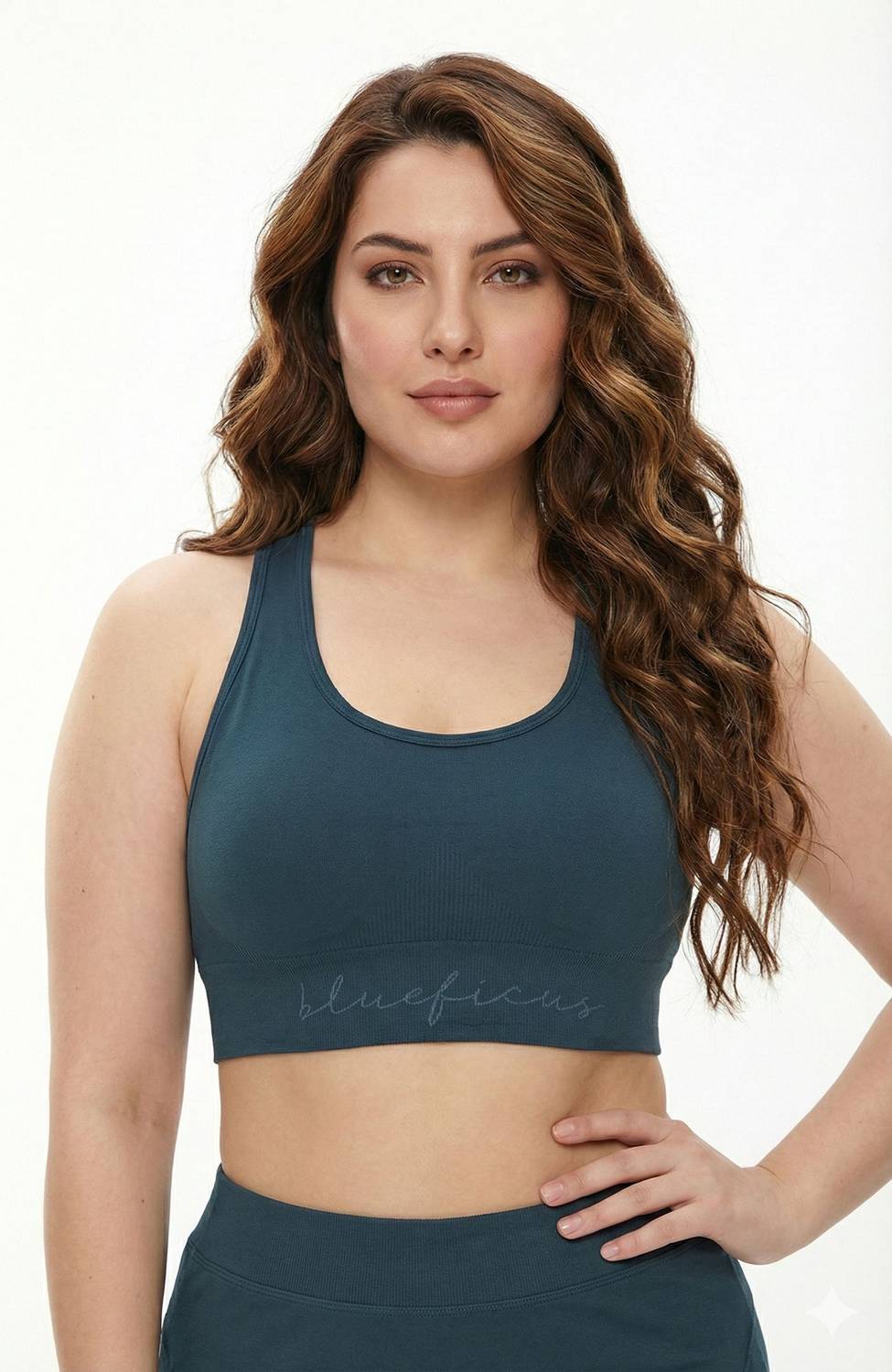 BlueFicus Racerback Sports Bra Women Sports Non Padded Bra