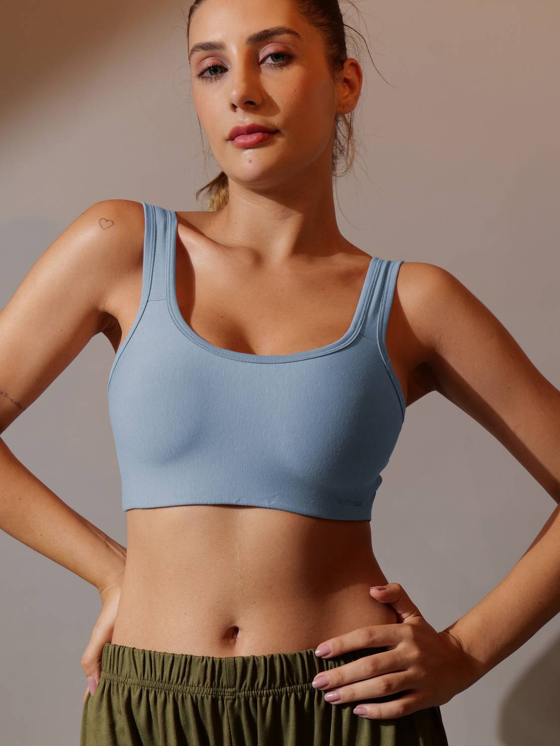 BODYSIZE Air Sports Bra Women Sports Non Padded Bra