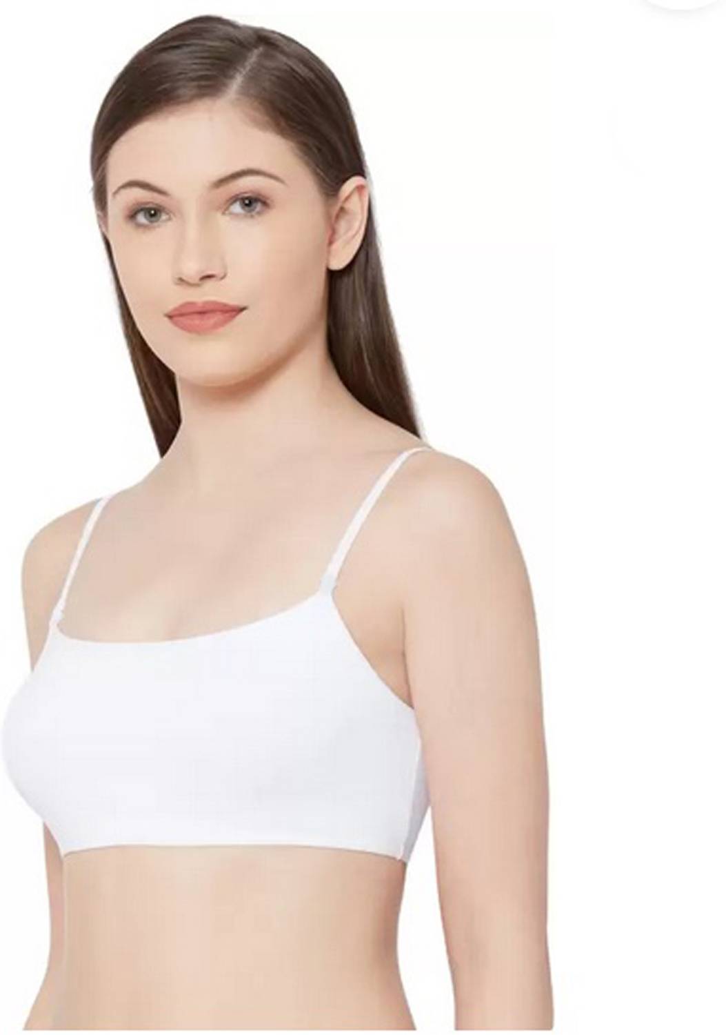 BRAAFEE Pack of 1 Girls Non Padded fully stretchable High Coverage Bra (Multicolor) Women Sports Non Padded Bra
