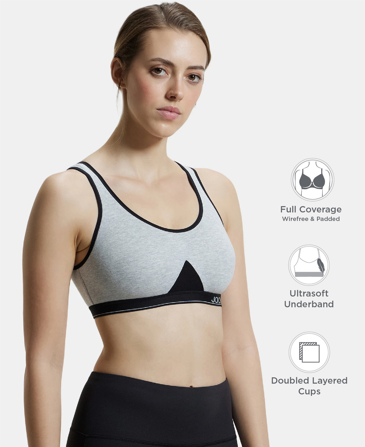 Image of JOCKEY 1376 Women Sports Non Padded Bra