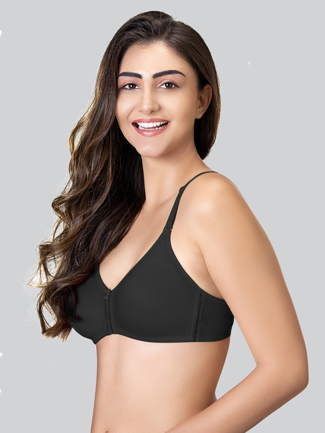 Image of Lyra Pack of 2 Women Everyday Non Padded Bra (Multicolor)