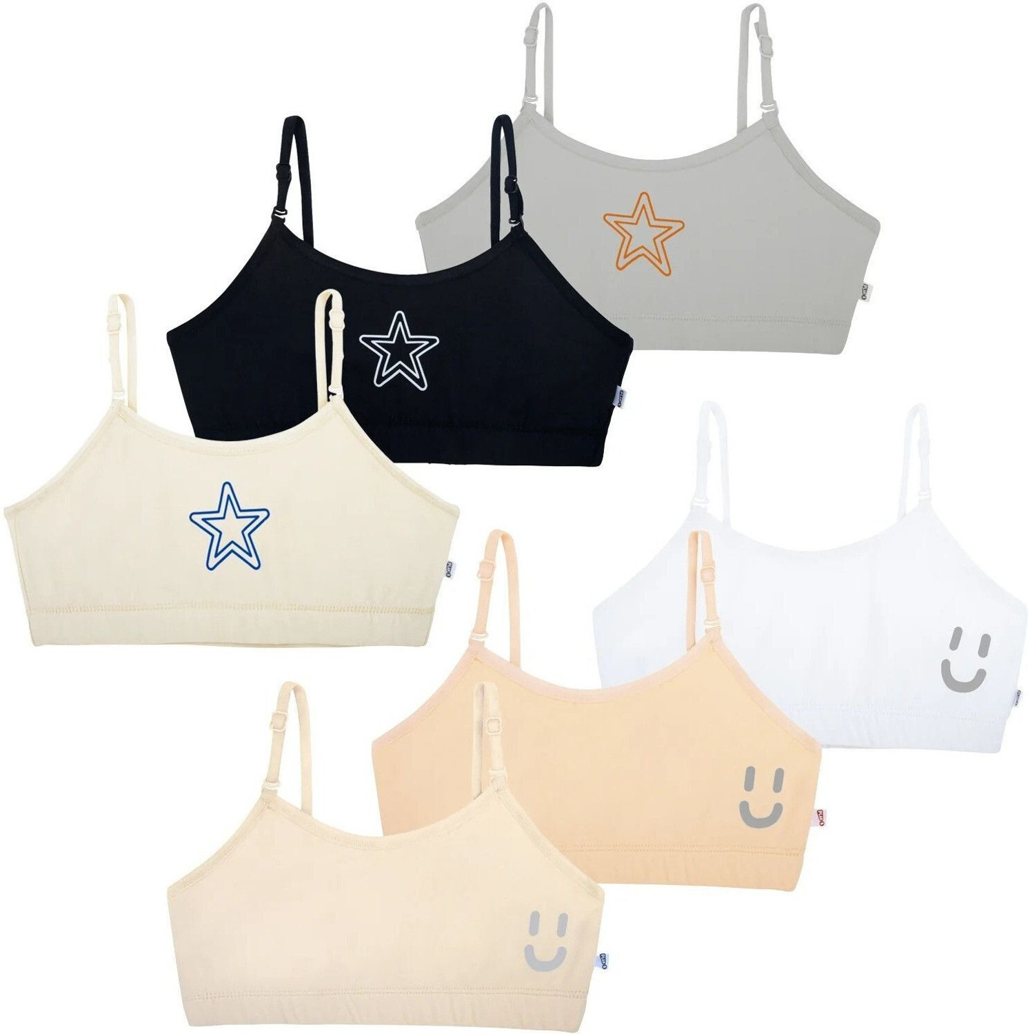 Image of YouGotPlanB TBS-Ivory6 Girls Training /Beginners Non Padded Bra