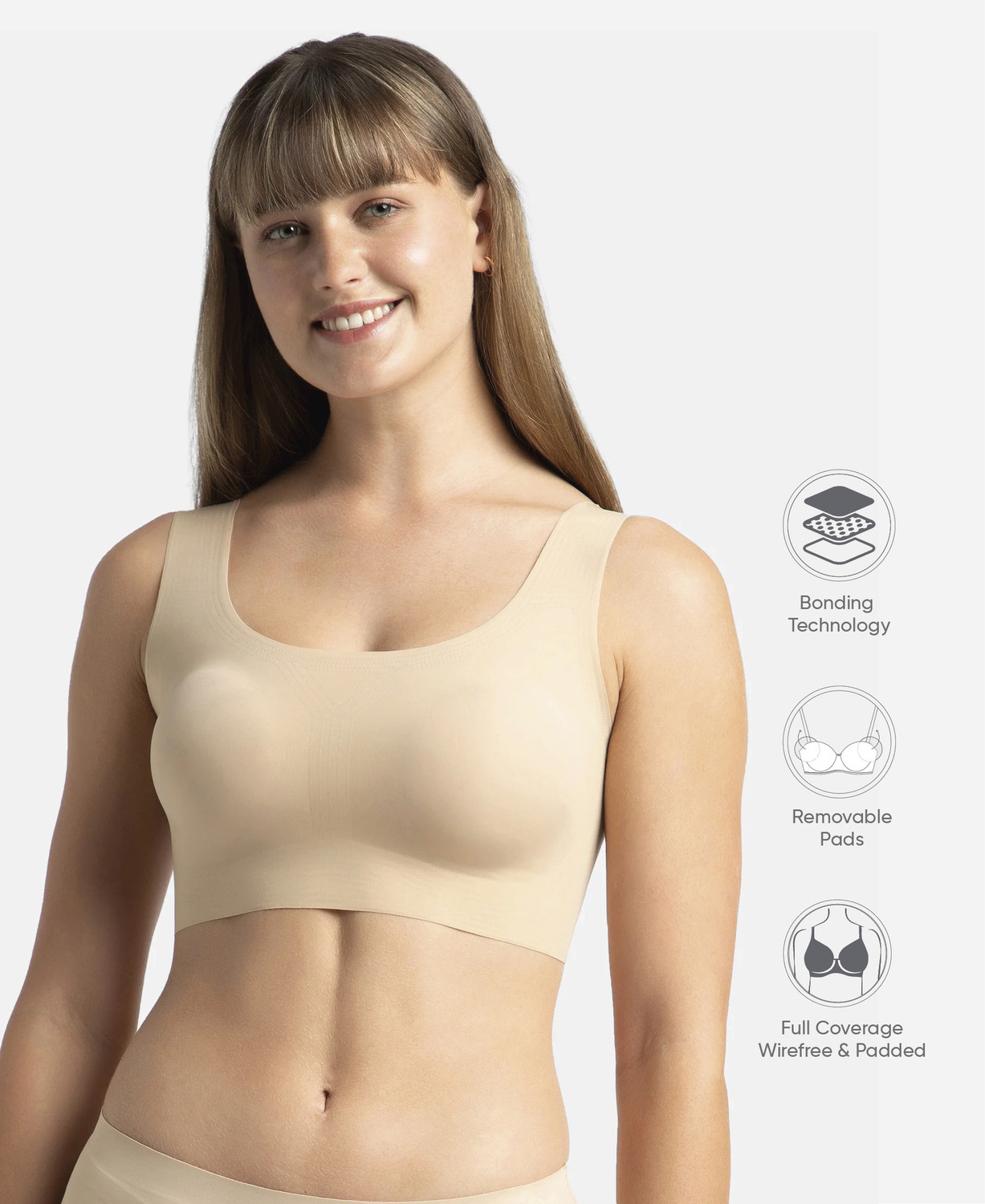 Image of JOCKEY 1839 Women Full Coverage Lightly Padded Bra