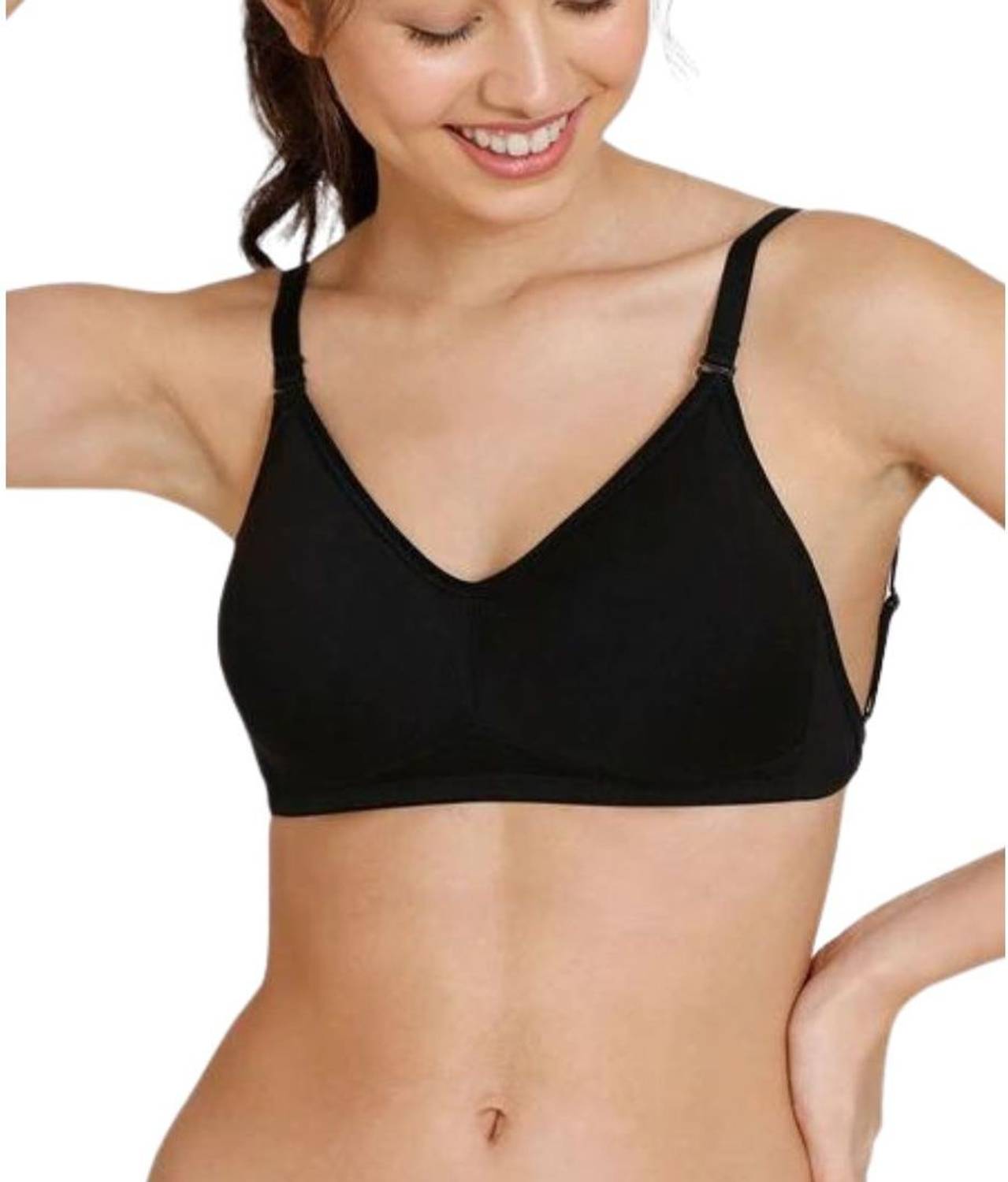 Bewild backless non wired casual t-shirt transparent strap bra for girls Women Full Coverage Non Padded Bra
