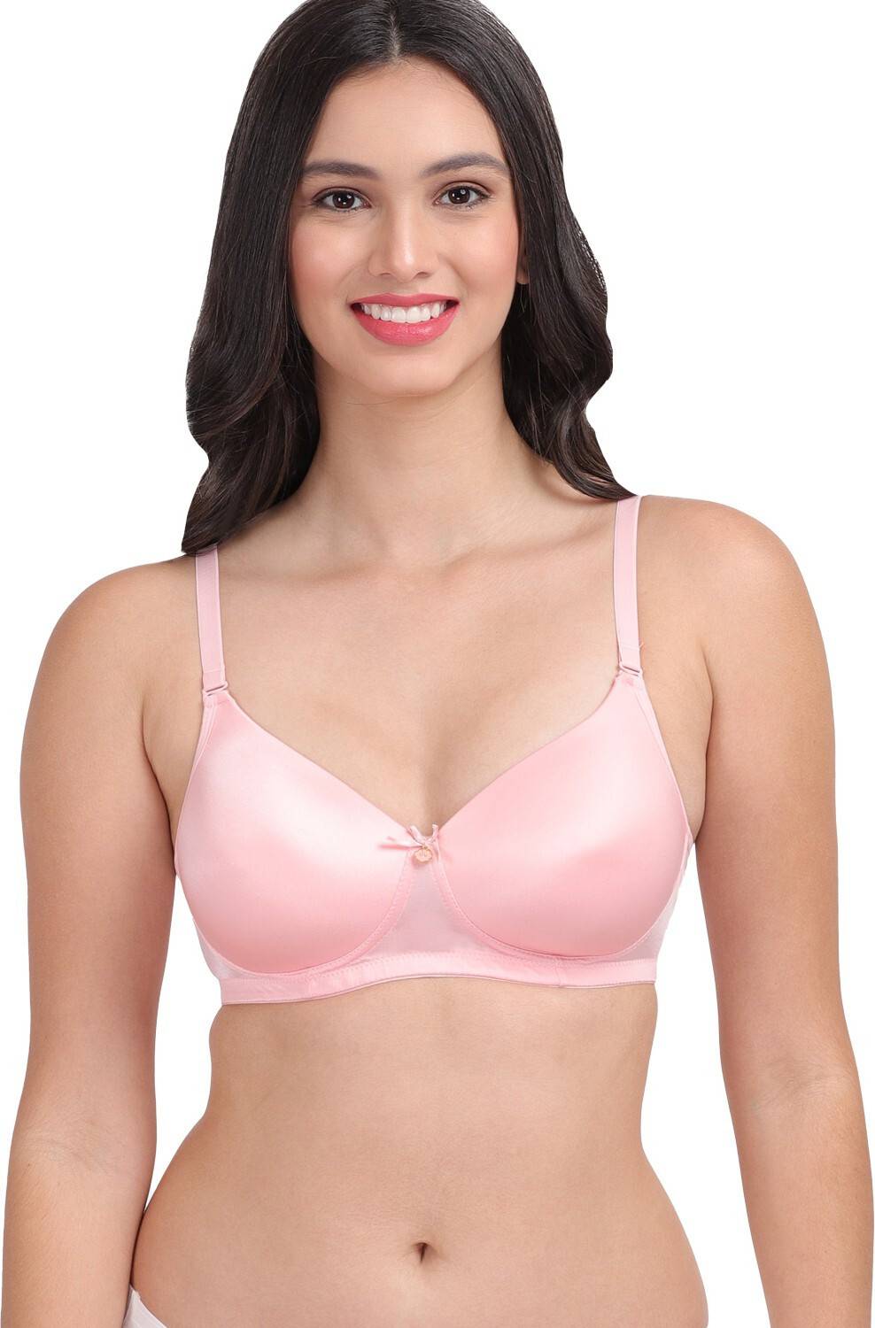 AMOUR SECRET 3/4th Coverage T-shirt Bra Women Push-up Lightly Padded Bra