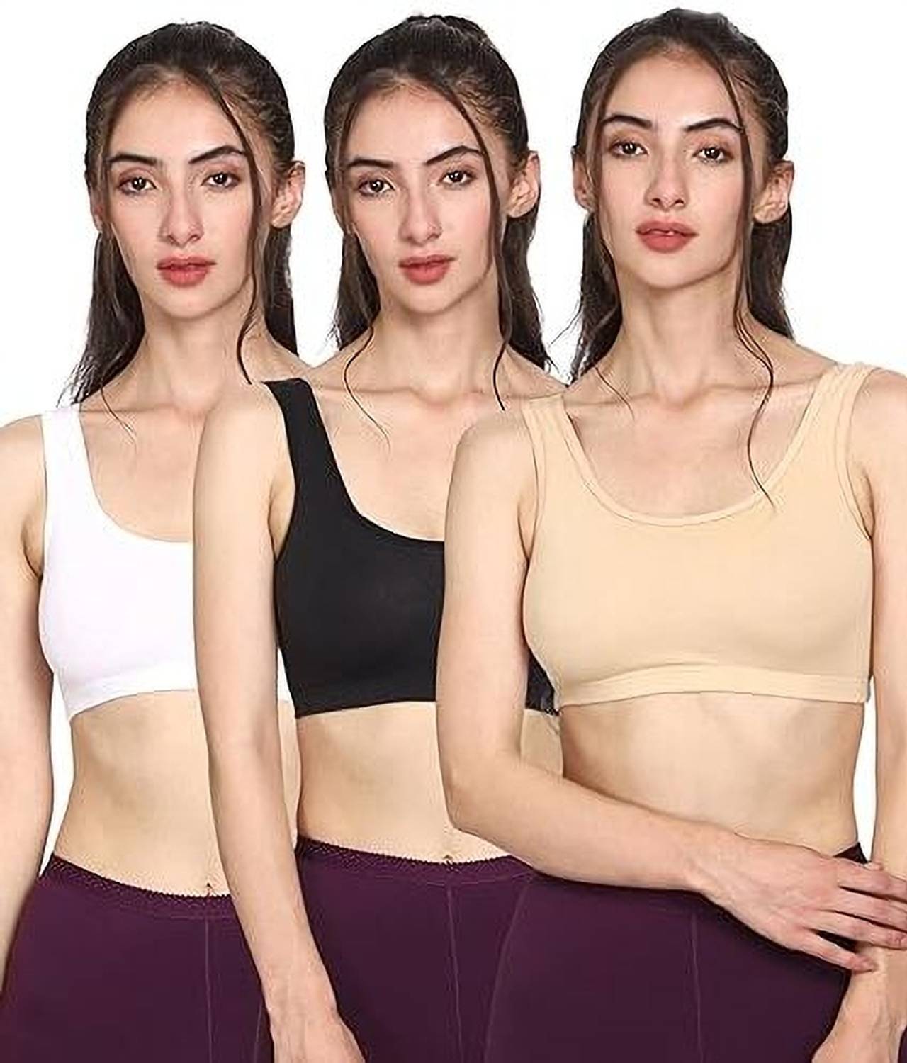 Amacart Best quality bra Women Sports Non Padded Bra