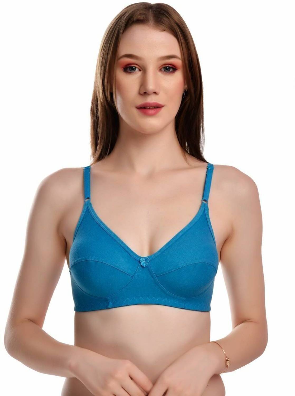 Belvino seamed classic bra Women Everyday Non Padded Bra