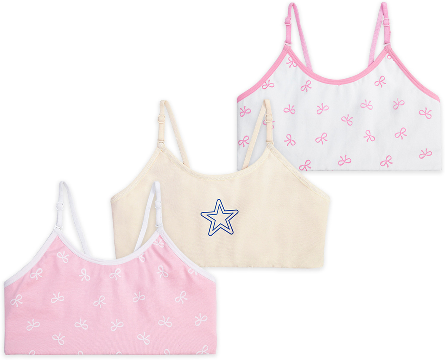 Image of YouGotPlanB TBS-BowStar-14-16 Girls Training /Beginners Non Padded Bra