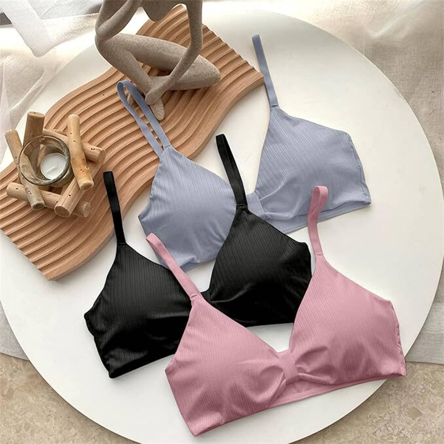 avenvi 3337_3_Pack Women Full Coverage Lightly Padded Bra