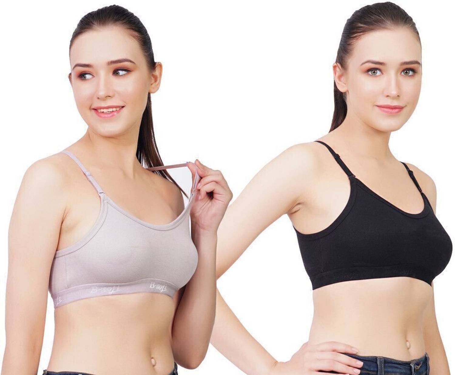 B-SOFT MSB-201 Sports Bra For Women Women Sports Non Padded Bra
