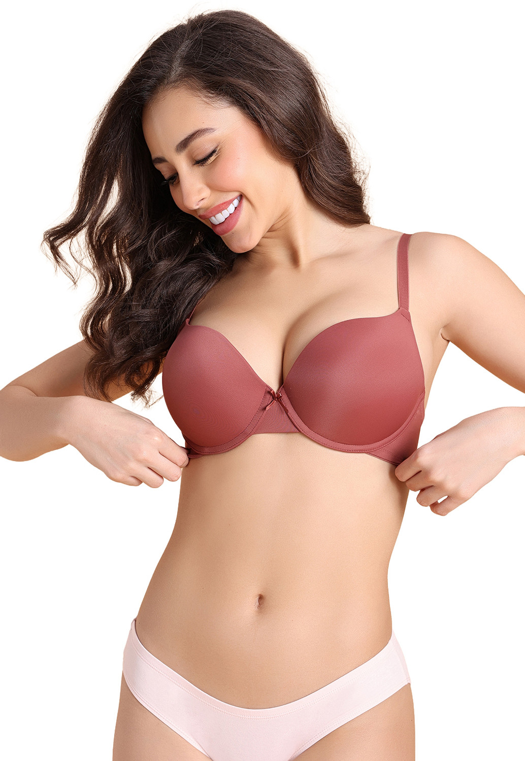 Image of ZIVAME Women Push-up Lightly Padded Bra