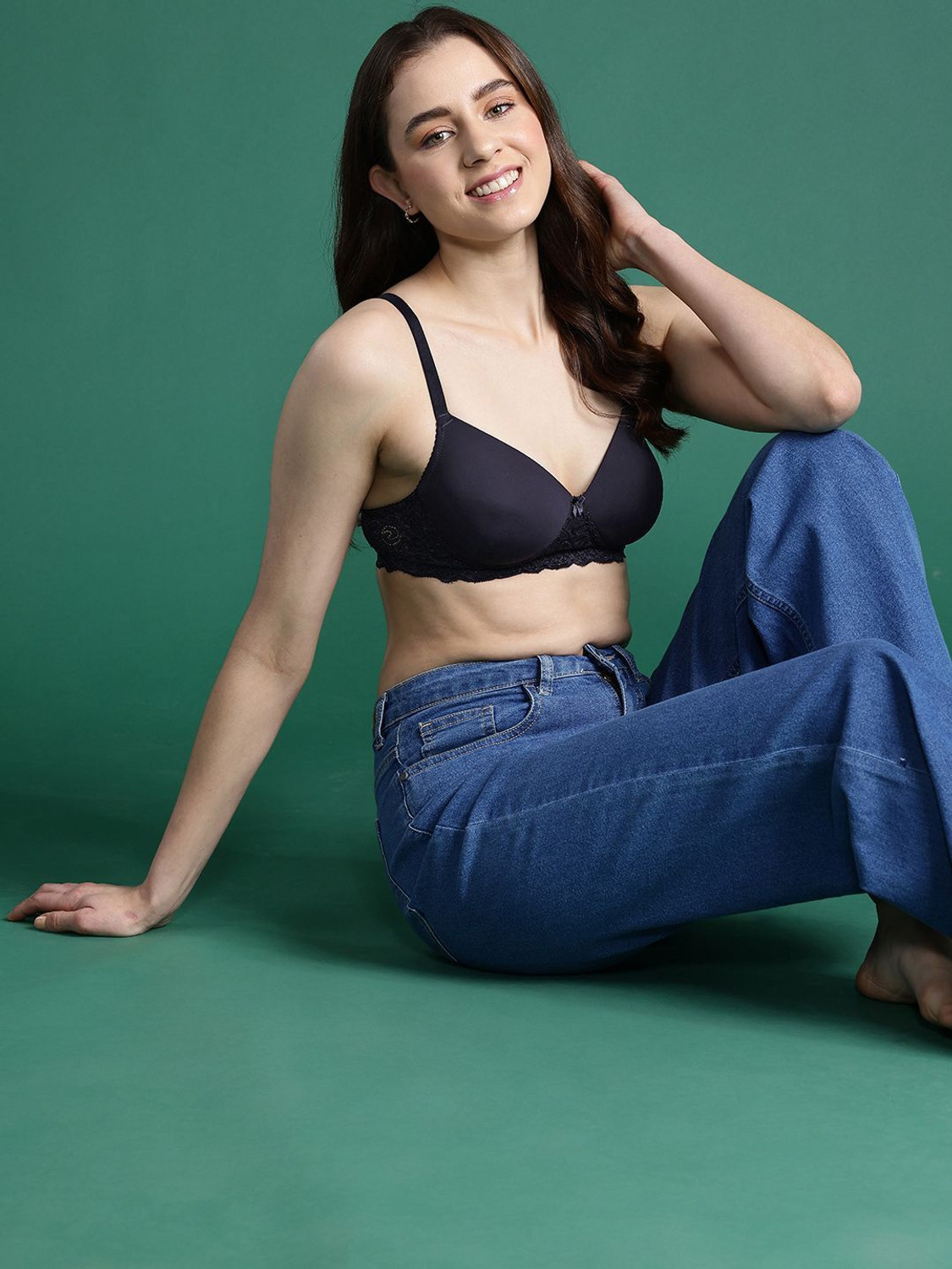 Image of Dressberry Women T-Shirt Lightly Padded Bra