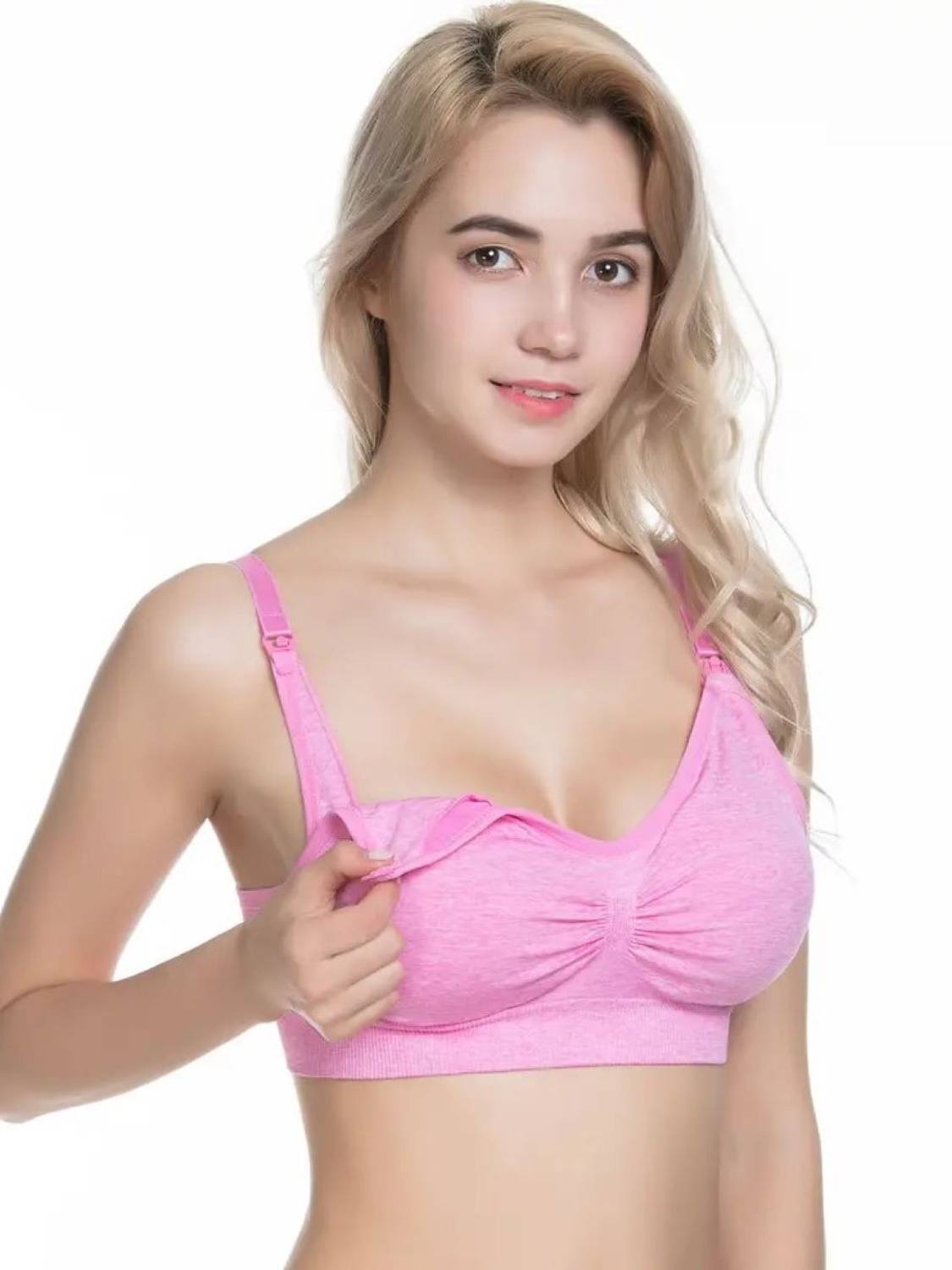 1To Finity WOMEN NURSING BRAS FOR BREASTFEEDING,MATERNITY BRA /WIRELESS FEEDING BRA Women Maternity/Nursing Lightly Padded Bra