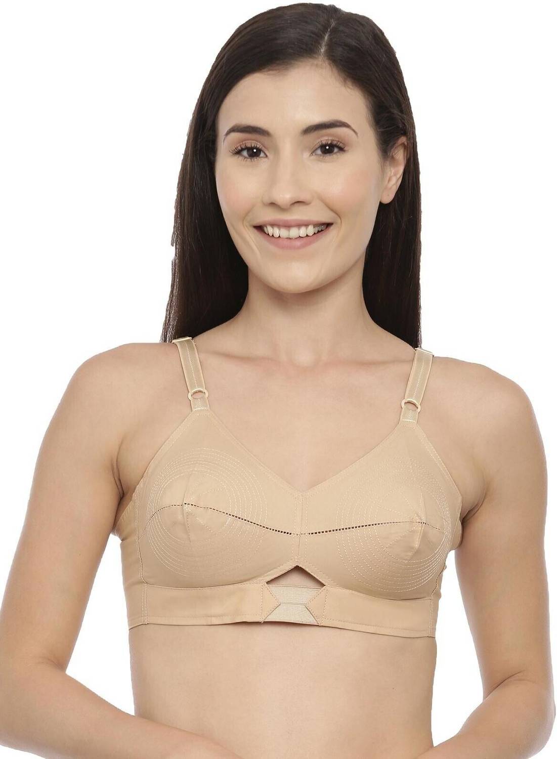 BLOSSOM Round/Conical Encircled Shaper Bra Women Full Coverage Non Padded Bra