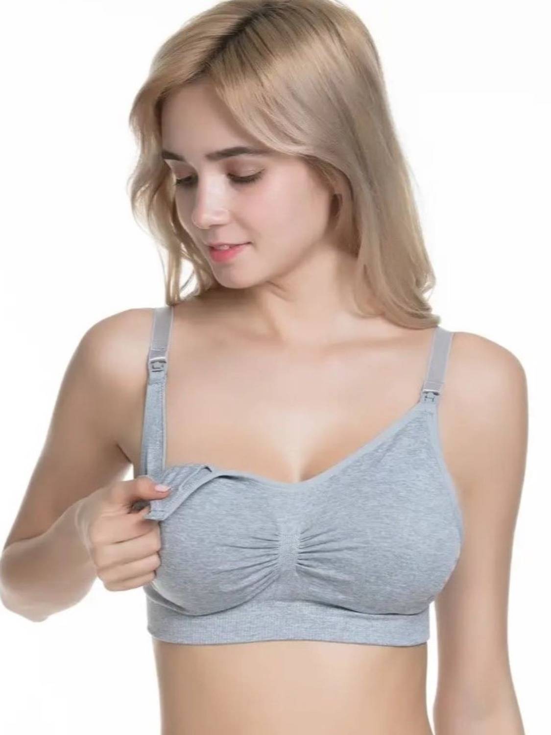 1To Finity WOMEN NURSING BRAS FOR BREASTFEEDING,MATERNITY BRA /WIRELESS FEEDING BRA Women Maternity/Nursing Lightly Padded Bra