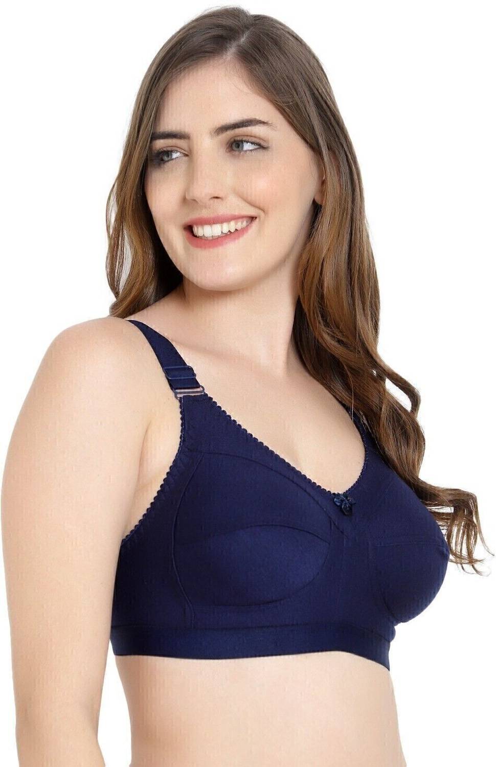 Bella Beauty Non Padded Full Coverage Seamed-Cup T-Shirt Bras Women Full Coverage Non Padded Bra