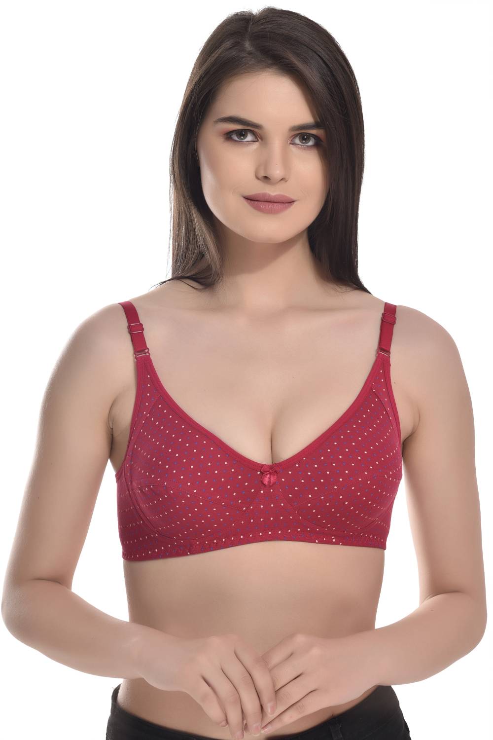 Alishan Alishan Women's Printed T-shirt Bra Women Everyday Non Padded Bra