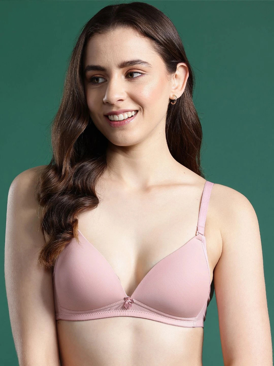 Image of Dressberry Women T-Shirt Lightly Padded Bra