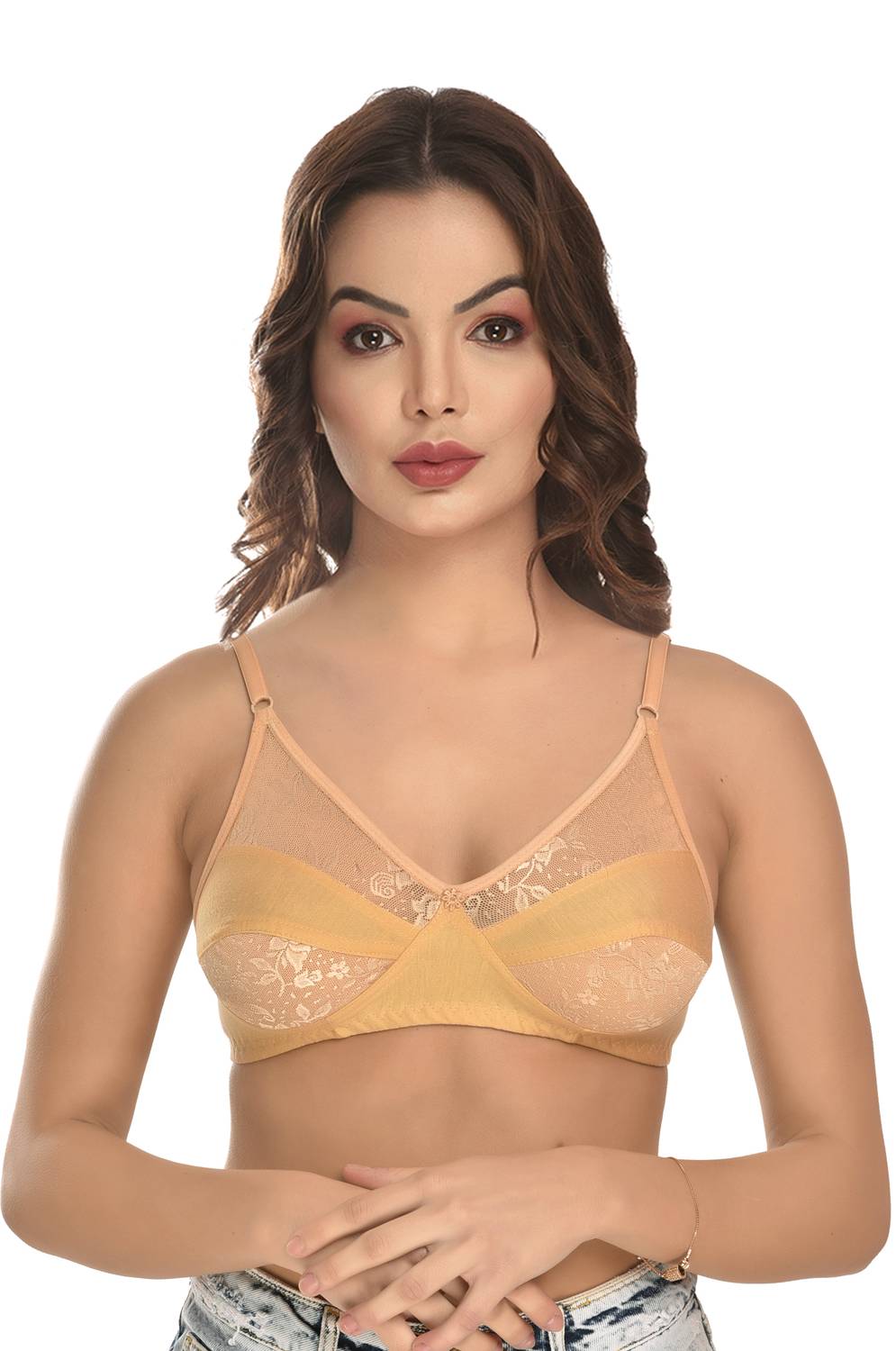 Angel Star Beauty RITU12BRA Women T-Shirt Non Padded Bra