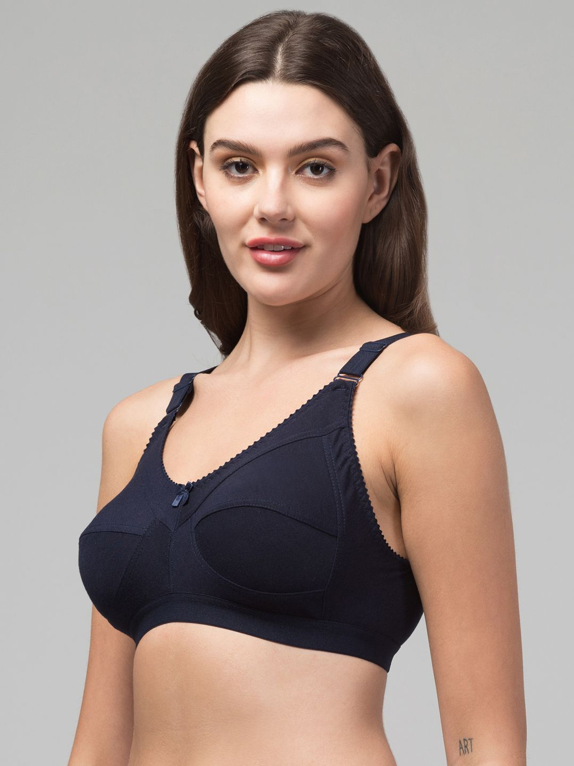 Image of Winsure Full coverage heavy bust Premium seamless bra Women T-Shirt Non Padded Bra
