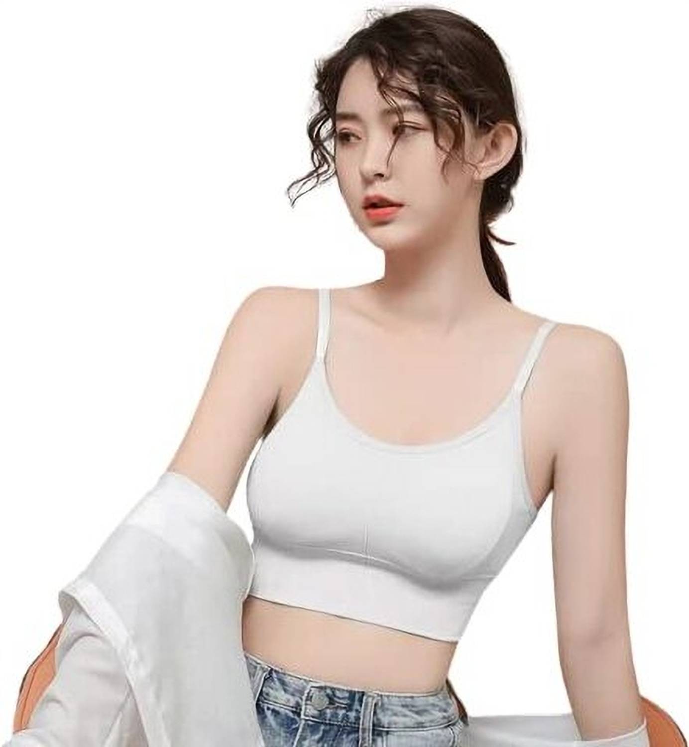 BBBIKINI Sports Bra, Padded, Underwear, Cotton bra Body Care Bra For Women, Girls, Ladies Women Cami Bra Lightly Padded Bra