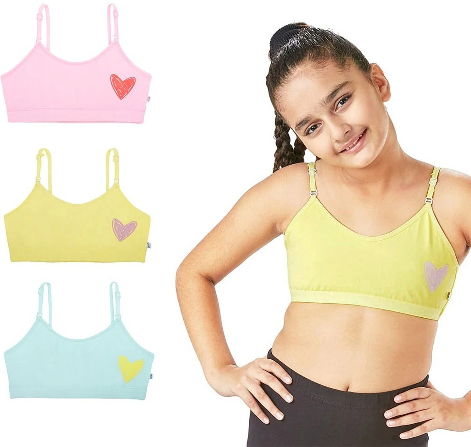 Image of YouGotPlanB TBS-Heartthrob Girls Training /Beginners Non Padded Bra
