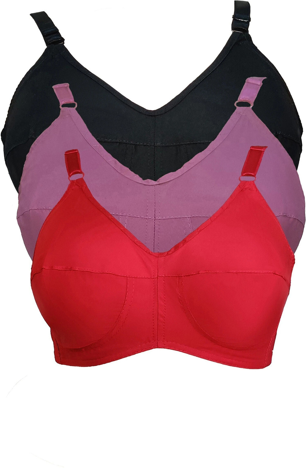 teenager N-Teenager-34DD-BMPurple Women Full Coverage Non Padded Bra