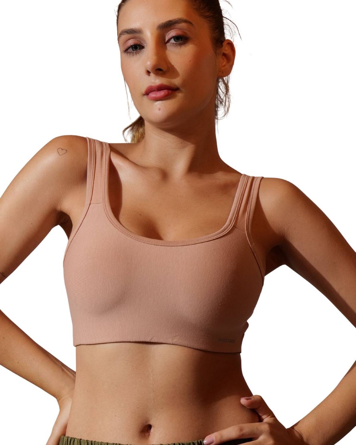 BODYSIZE Women Sports Non Padded Bra