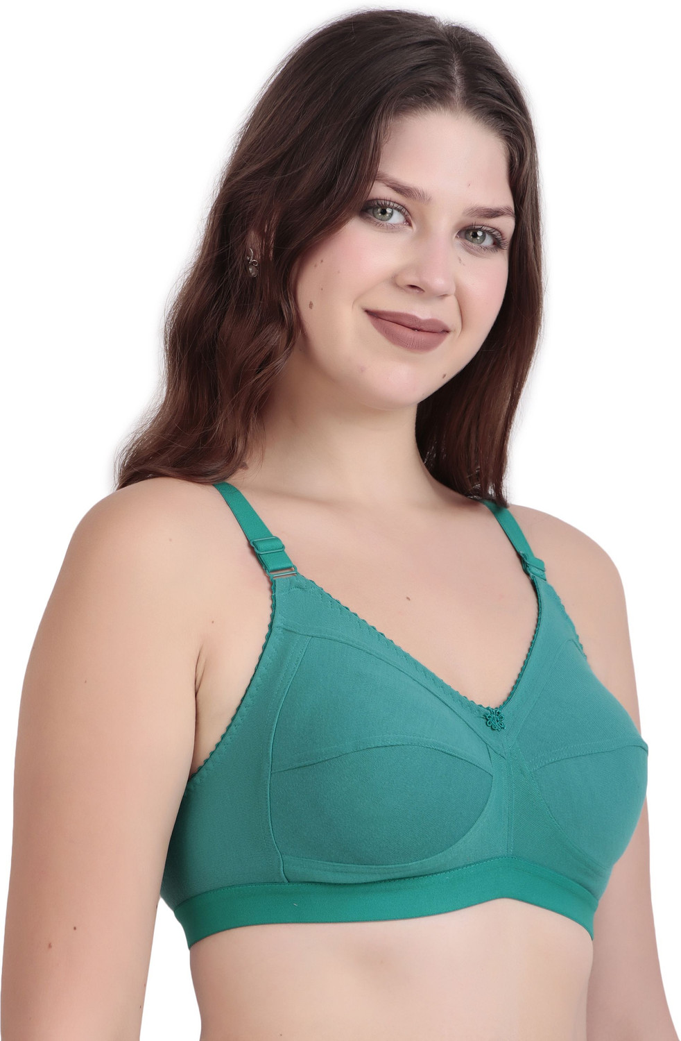 Image of Winsure Full coverage heavy bust Premium Net bra Women Full Coverage Non Padded Bra