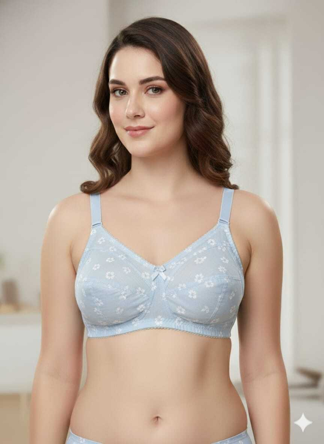 Image of Funahme Women Full Coverage Non Padded Bra