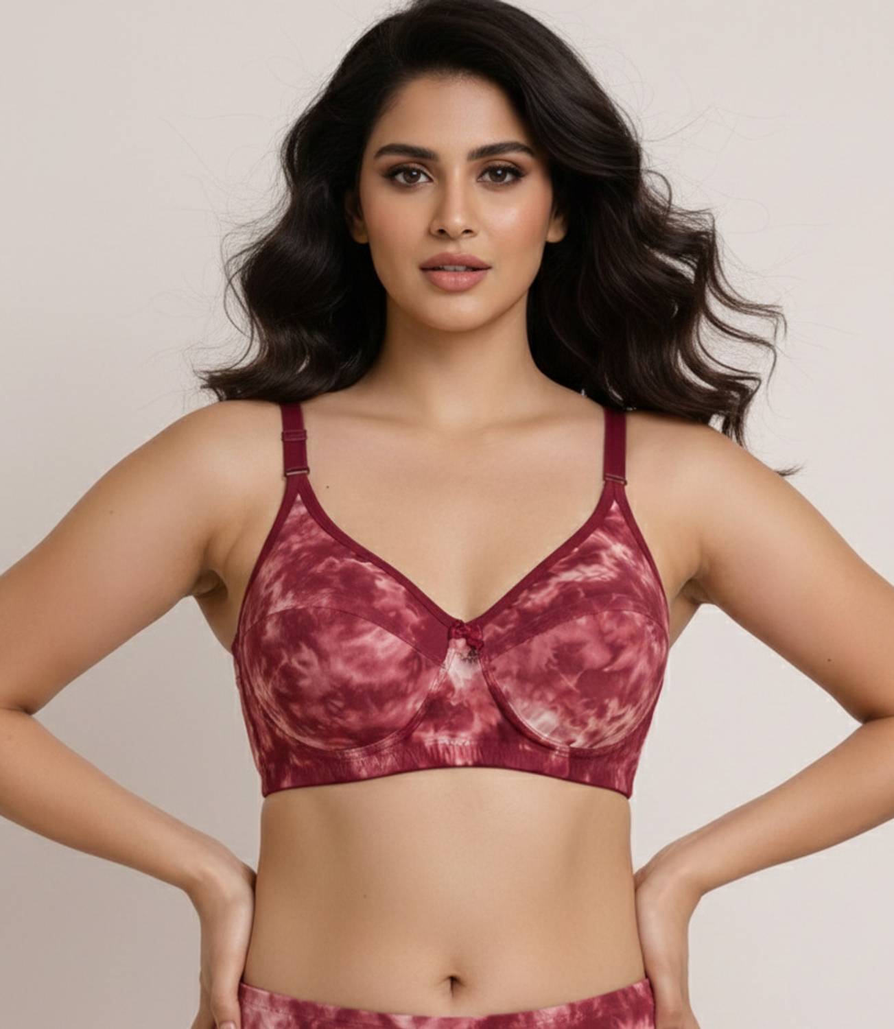 BRIXTAA Women Full Coverage Non Padded Bra