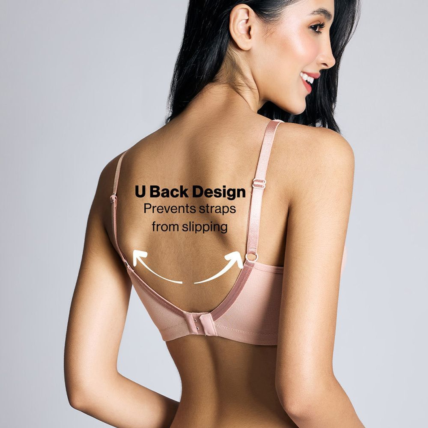 Image of Nykd Encircled with Love Everyday Cotton Bra-Non Padded,Wirefree,Full Coverage-NYB169 Women Everyday Non Padded Bra