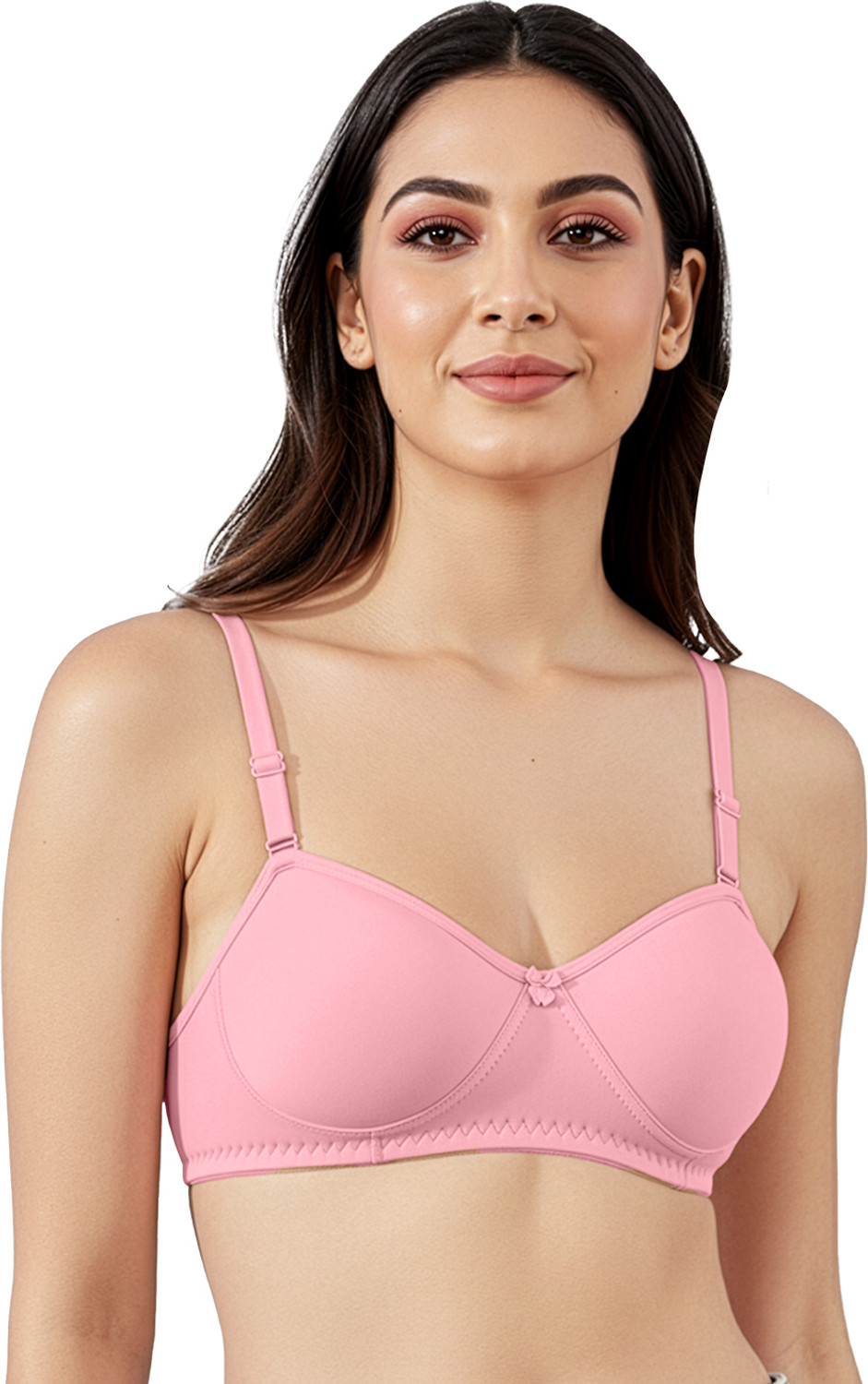 Image of kalyani Kalyani Roxy Girl's Non Padded Multiway Straps Demi Cup Balconette Bra Women Everyday Non Padded Bra